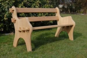 wooden garden benches