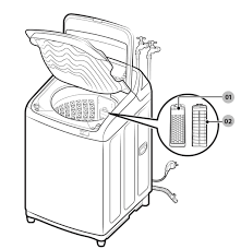 samsung washer filter cleaning