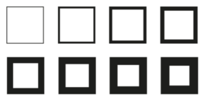 Outline: Wjk7raqy9sw= Square