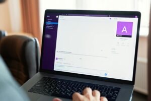 profile and updates available