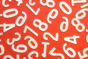 phone number list with five entries