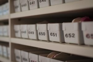 public registry archives identifiers list