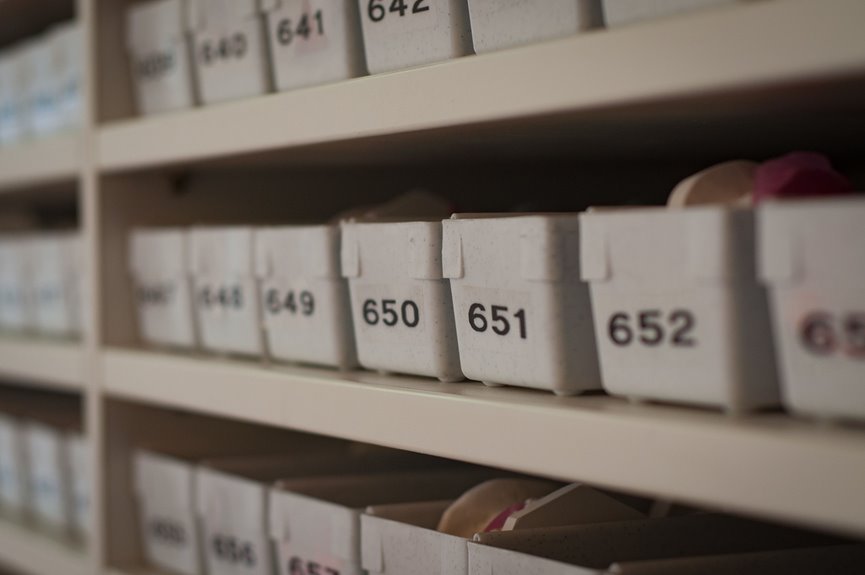 public registry archives identifiers list